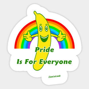 Pride Is For Everyone Sticker